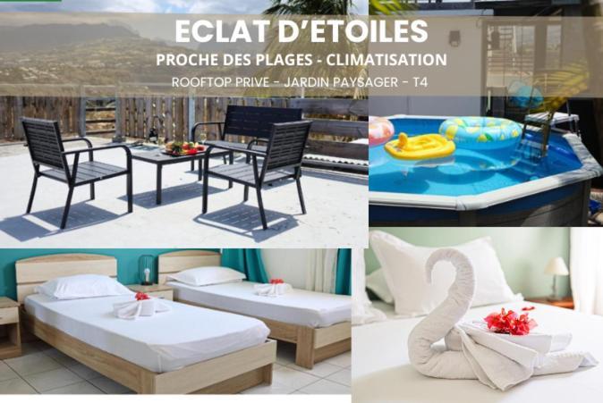 Eclats D'Etoiles - Rooftop - Piscine - By Sister Home Saint Pierre Dış mekan fotoğraf